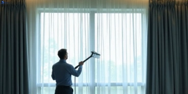 Commercial curtain stain removal service albanvale-vic hotels offices restaurants